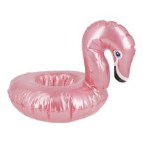Getränkehalter Flamingo, aufblasbar, 20 cm