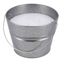 Duftkerze im Eimer mit Deckel, Citronella