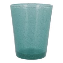 Wasserglas Bubbles, türkis, 275 ml