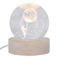 LED-Kugel Motiv, Astronaut, 6 x 7 cm