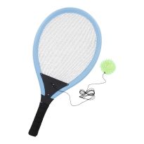 Return-Ball mit Schläger, blau