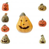 Mini-Kürbis, sortierte Motive, 4cm