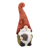 Wichtel Herbst, Eichel/rot, 35 cm