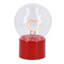 Neon-Leuchte Motiv, Herz, 9 x 13 cm