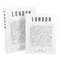 2er Set Buchkarton Stadt, London