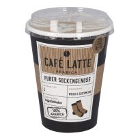 Socken Kaffeebecher, Cafe Latte, Größe 36-40
