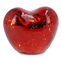 LED-Herz Crackle, rot