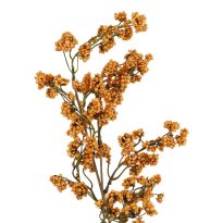Zweig Minibeeren, orange, 70 cm