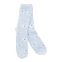 Kuschelsocken Cosy, Schleife/blau, Gr. 35-42