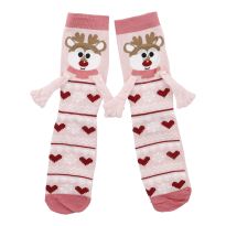 Freunde-Socken Magnet, Xmas/Rentier, Größe 39-42