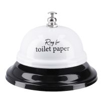 Tischklingel Spruch, Toilet-Paper