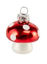 Anhänger Minipilz, rot, 4,5 cm