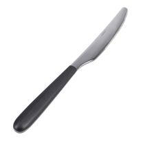 Messer Holzoptik, schwarz, 23 cm