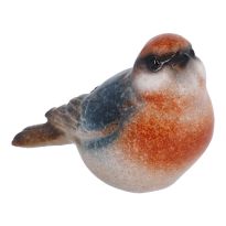 Deko-Vogel Amy, Kopf/rot, 7 cm