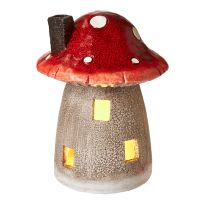 LED-Haus Pilz, Spitzdach, 32 cm