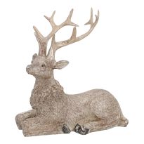 Hirsch Antik, Kopf links, 10 cm