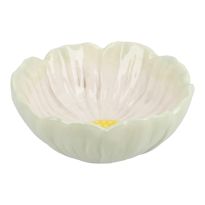 Schale Blüten, Antik/grün, 9.5 cm