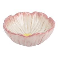 Schale Blüten, Antik/rosa, 9.5 cm