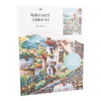 Malen nach Zahlen, Stadt, 30 x 40 cm