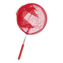 Kescher, ausziehbar, rot, 37 cm