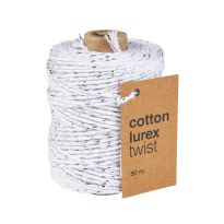 Kordel Lurex, creme , 50 m