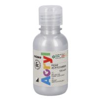 Acrylfarbe, silber, 125 ml