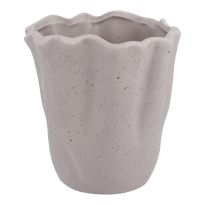 Vase Tulip, grau, 14.5 cm