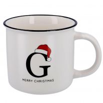 Becher Buchstabe mit Mütze, G, 380 ml