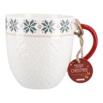 Becher Strick, Sterne, 620 ml