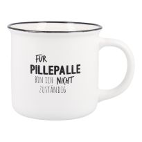 Becher Spruch, Pillepalle, 300 ml