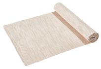 Tischläufer Anthea, beige/weiß