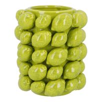 Vase Frucht, Limette, 18 cm