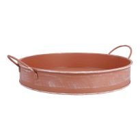 Pflanztablett Antik, orange, 25 cm