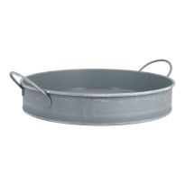Pflanztablett Antik, blau, 25 cm