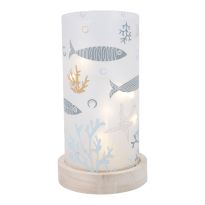 LED-Leuchte See, blau, 16 cm