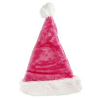 Weihnachtsmütze Fancy, pink/weiß
