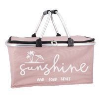 Kühltasche mit Henkel, rosa, 35 l