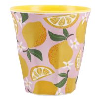 Melamin-Becher Frucht, Zitronen, 290 ml