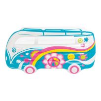Luftmatratze Bus, bunt, 183 cm