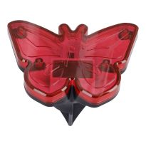 Solar-Schmetterling, rot, 8 cm