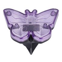 Solar-Schmetterling, lila, 8 cm