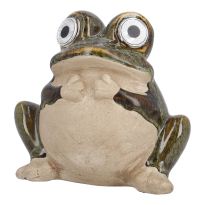 Solar-Tier Frosch, 12 cm