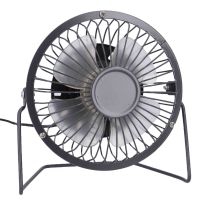 Ventilator USB, schwarz, 15 cm
