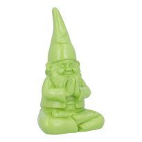 Zwerg Yoga, bunt/grün, 10 cm