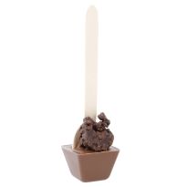 Trinkschokolade am Löffel, Brownie, 50 g