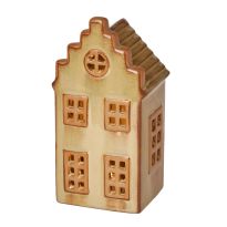 LED-Haus, farbig/creme, 15 cm