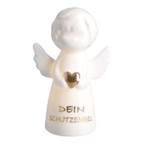 LED-Schutzengel Engel, gold, 12 cm