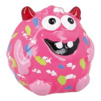 Spardose Mini, Monster, pink, 6 cm