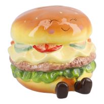 Spardose Food, Hamburger, 10.5 cm