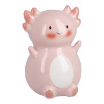 Deko-Figur Axolotl, ohne Schleife, 15 cm
